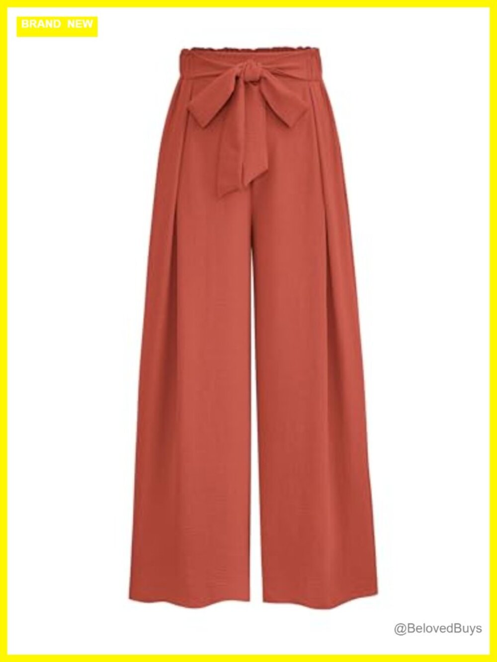 Wide Leg Palazzo High Waisted Work Dress Pants with Pockets